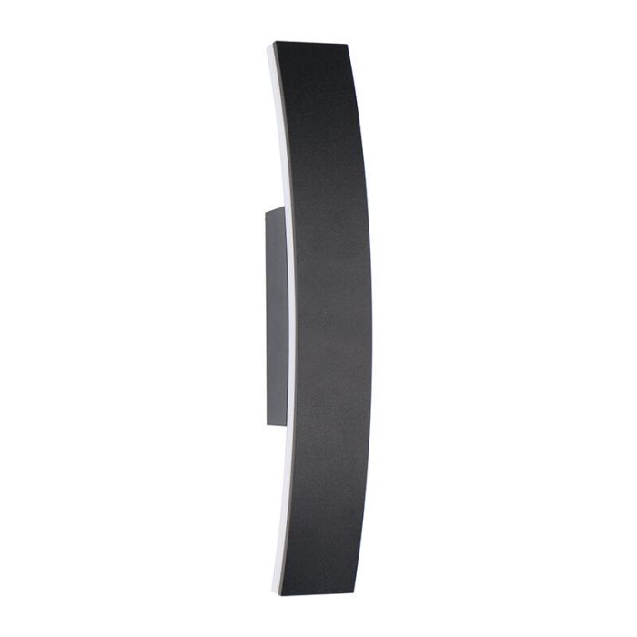 Anthracite modern outdoor light aluminium, Nayomi, 7,5W, 3000K LED, IP54