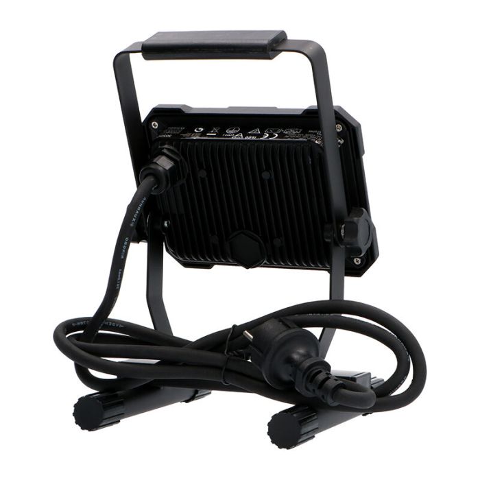 Black work light aluminium, Branko, 30W, 4000K LED, IP65