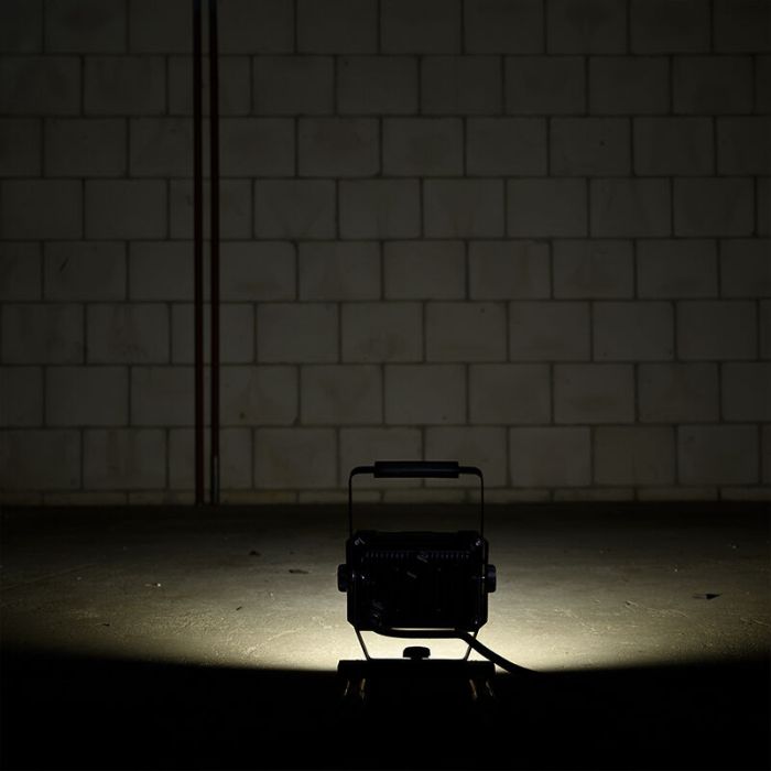 Black work light aluminium, Branko, 30W, 4000K LED, IP65