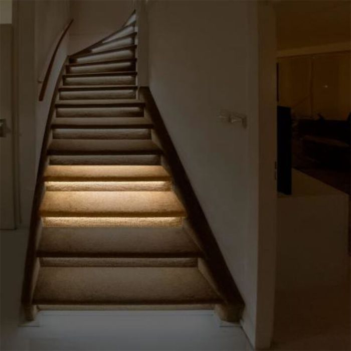 Extension set dimmable stair LED strips, 2 LED strips 2700K