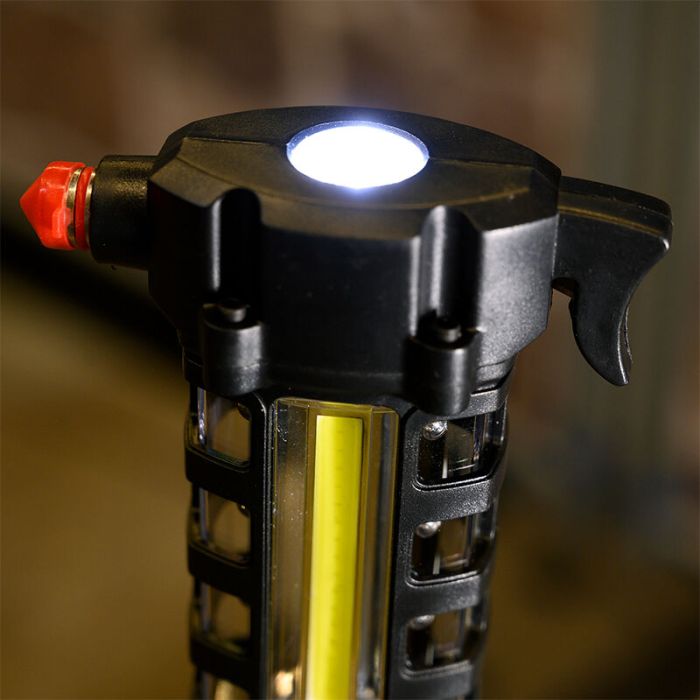 Black hand light plastic, Charley, 3W, 6500K LED