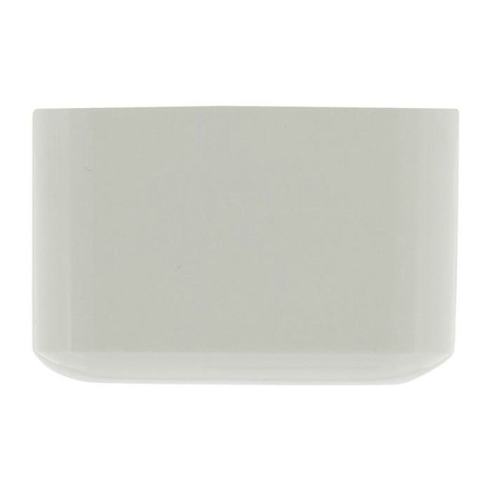 Exin Exo socket, surface-mounted, single, Schuko earth, polar white
