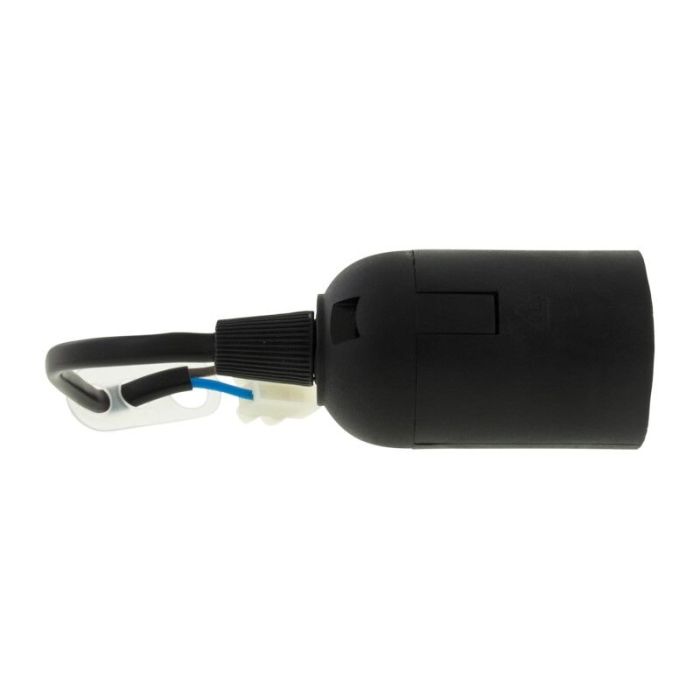 Moving fitting E27, Black