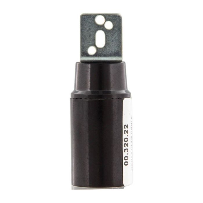 Fitting E14 with Right Angle Bracket, Black