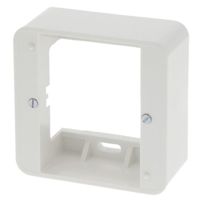 Peha Standard surface-mounted frame recessed, 1-gang polar white