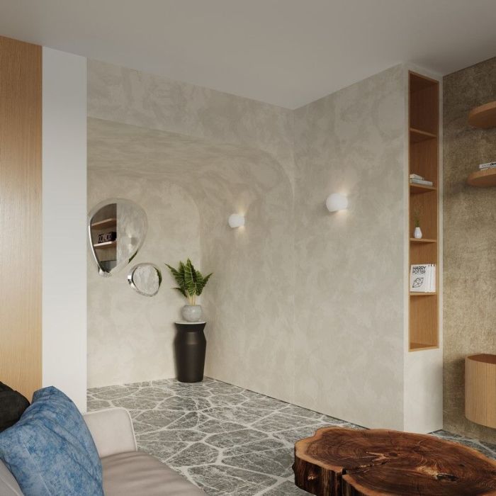Ceramic up down wall light white, Lisandra