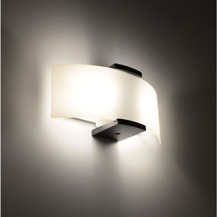 Glass wall light brown, Marinus