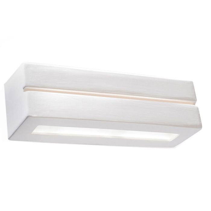 Glass up down wall light white, Emmaly
