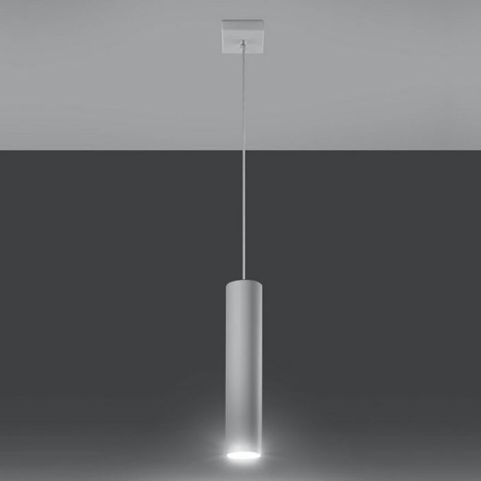 Aluminium pendant light white, Harley