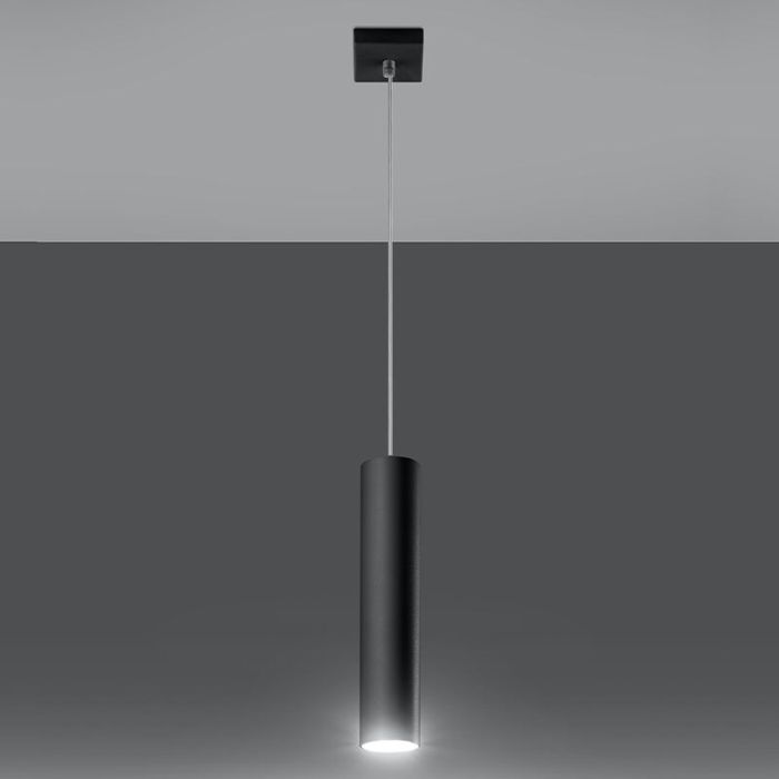 Aluminium pendant light black, Harley