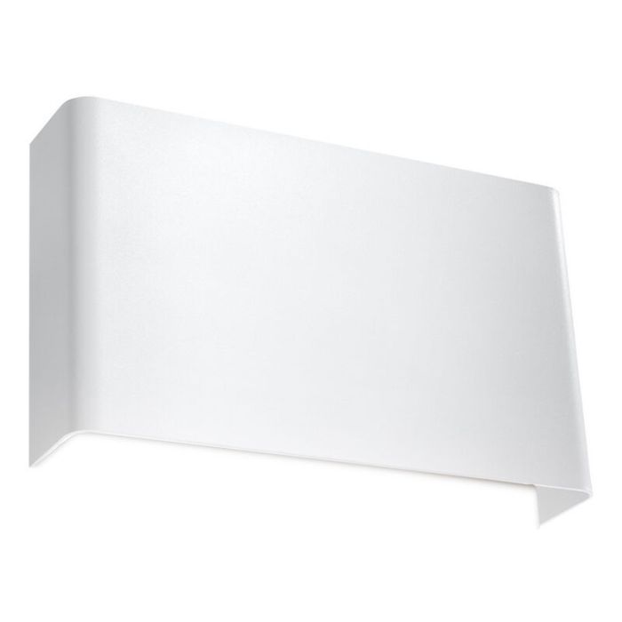 Aluminium up down wall light white, Laetitia
