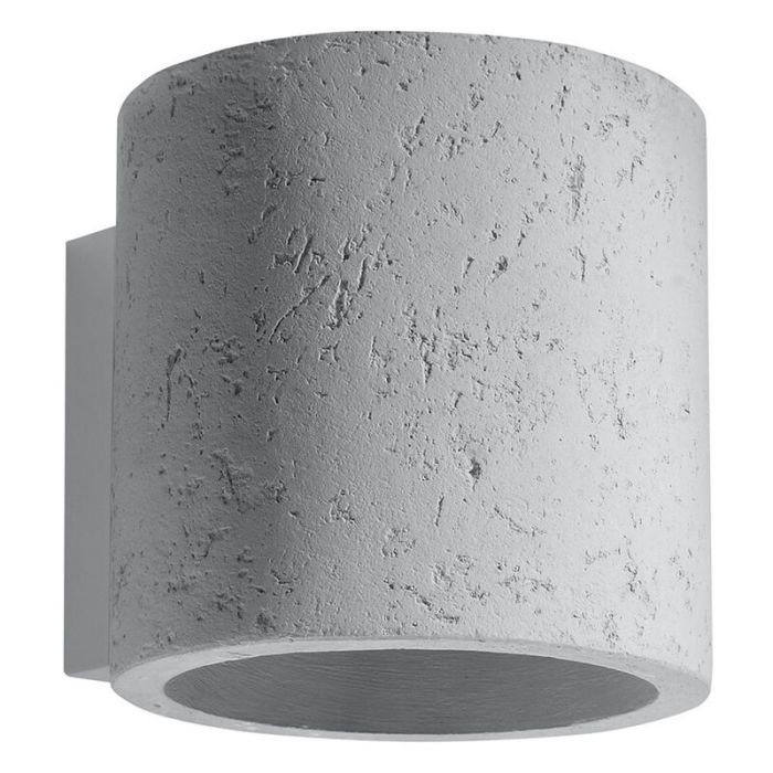 Concrete up down wall light grey, Amely
