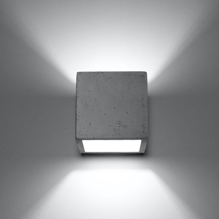 Concrete up down wall light grey, Andro