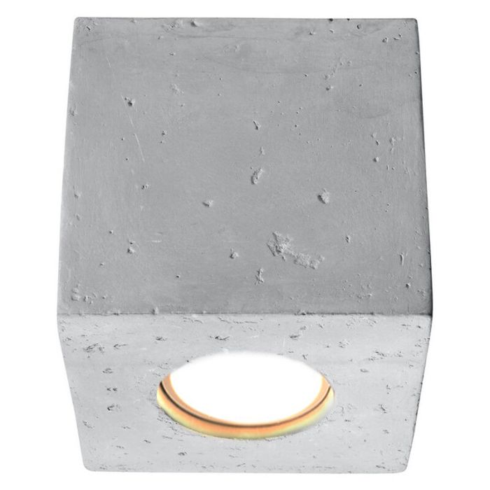 Concrete surface mounted downlight grey, Andro