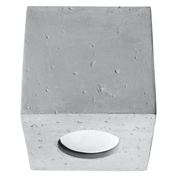 Concrete surface mounted downlight grey, Andro