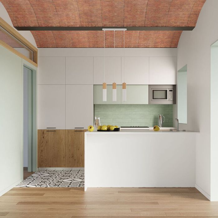 Aluminium pendant light brown, Francesca