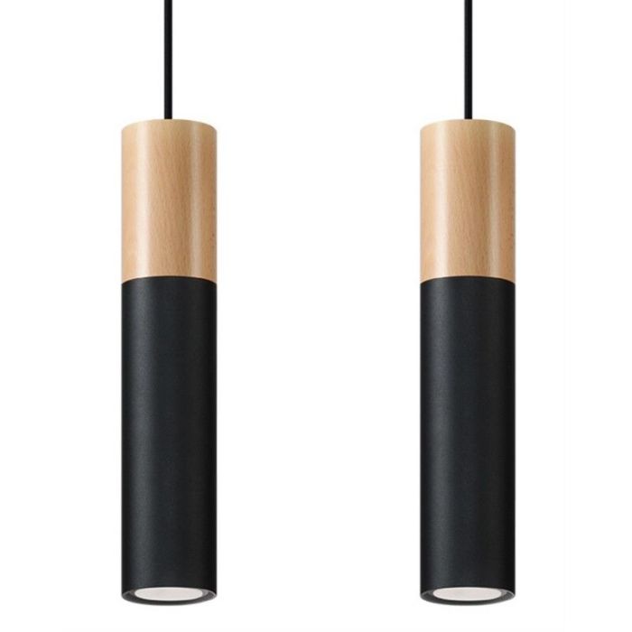 Aluminium pendant light brown, Francesca