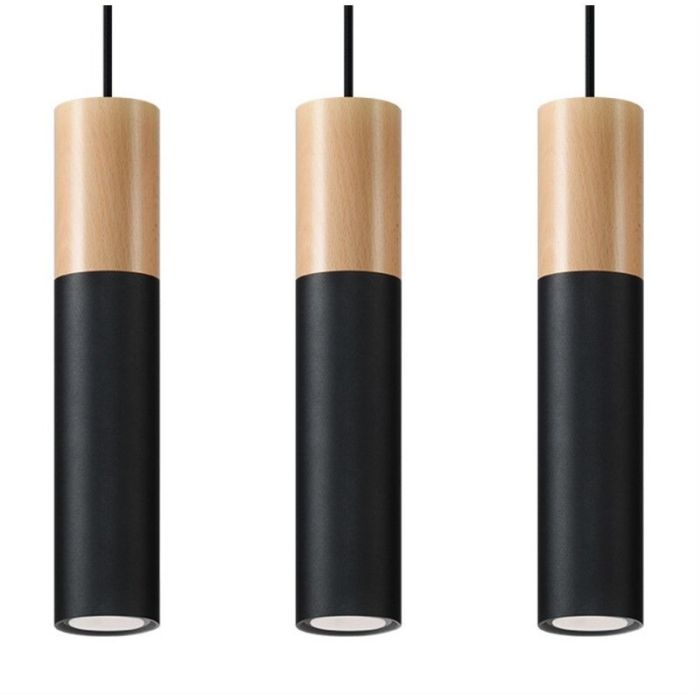 Aluminium pendant light brown, Francesca