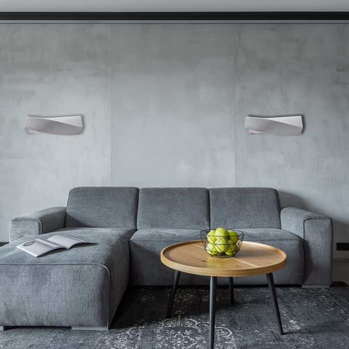 Concrete wall light grey, Annick