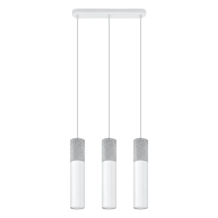 Concrete pendant light grey, Fardou