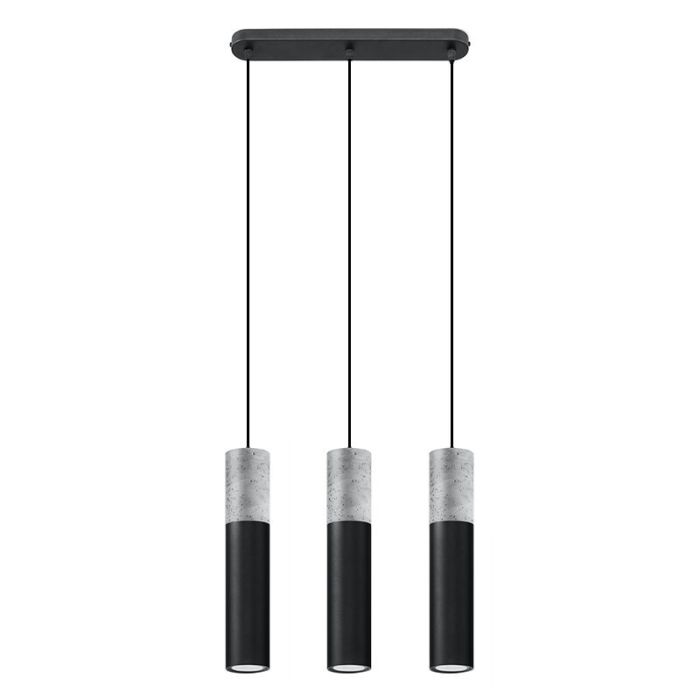 Concrete pendant light grey, Fardou