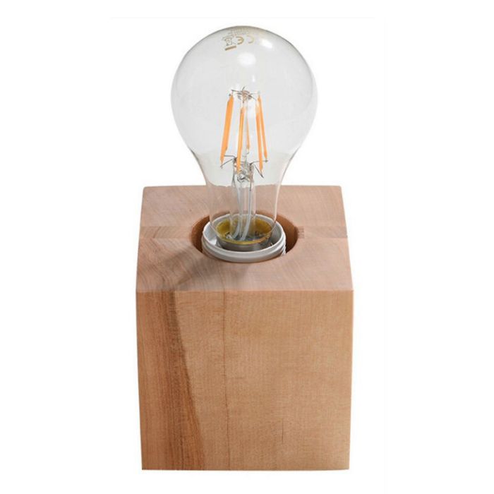 Wood table lamp brown, Anniko