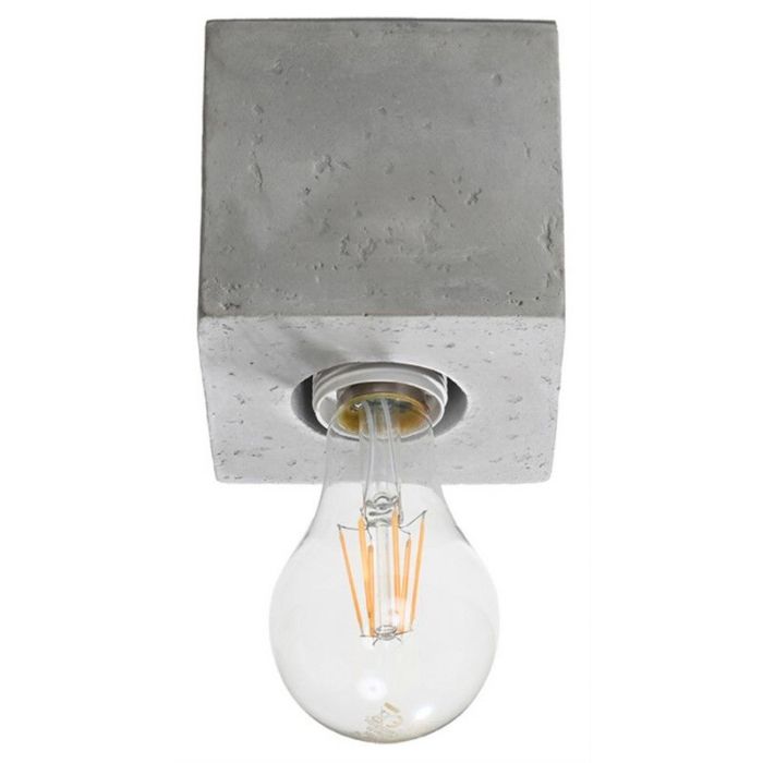 Concrete surface mounted downlight grey, Anniko