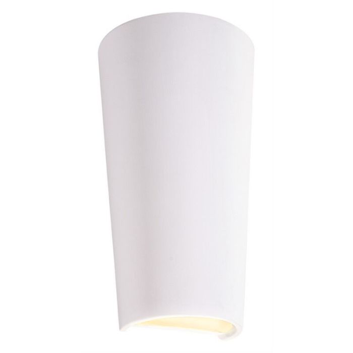 Ceramic up down wall light white, Maayke