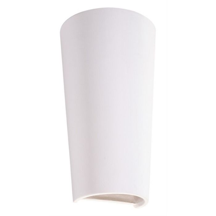 Ceramic up down wall light white, Maayke