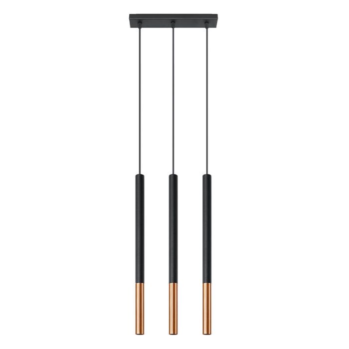 Aluminium pendant light copper, Ilonca