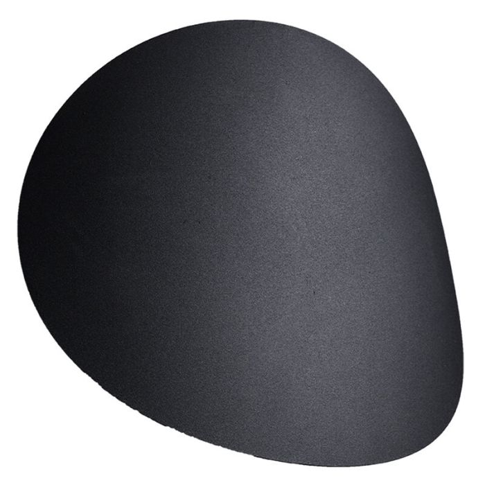 Aluminium up down wall light black, Jildou
