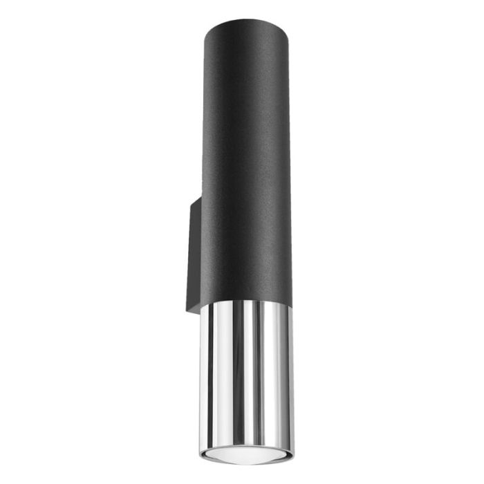 Aluminium up down wall light chrome, Hediye