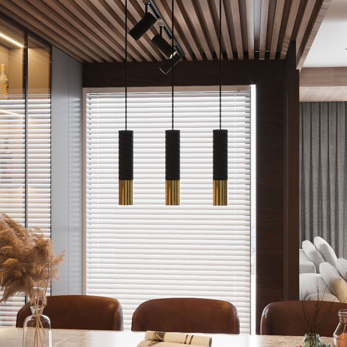 Aluminium pendant light gold, Hediye