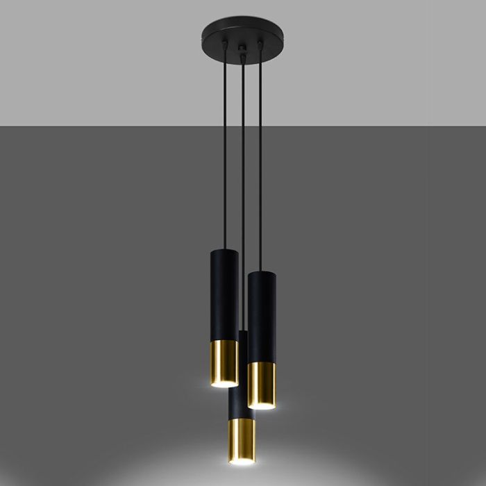 Aluminium pendant light gold, Hediye