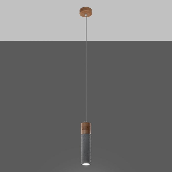 Concrete pendant light brown, Ferron