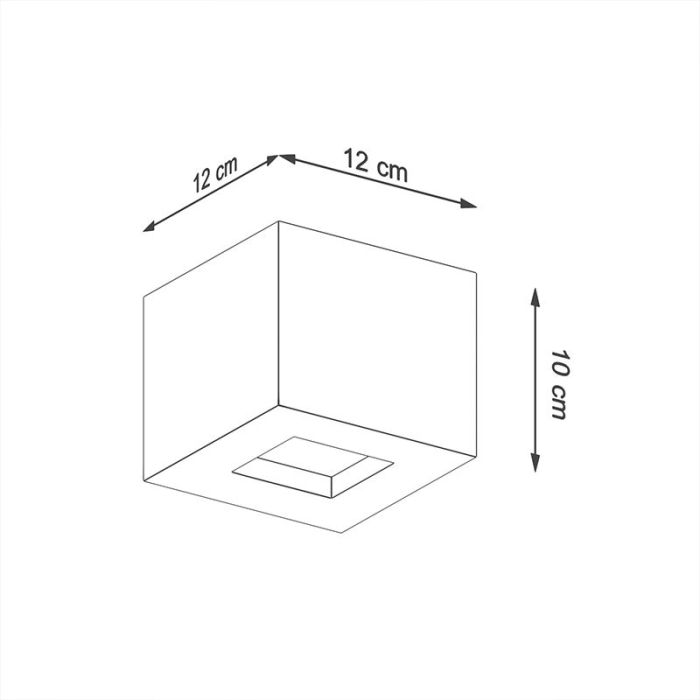 Concrete up down wall light grey, Caitlin