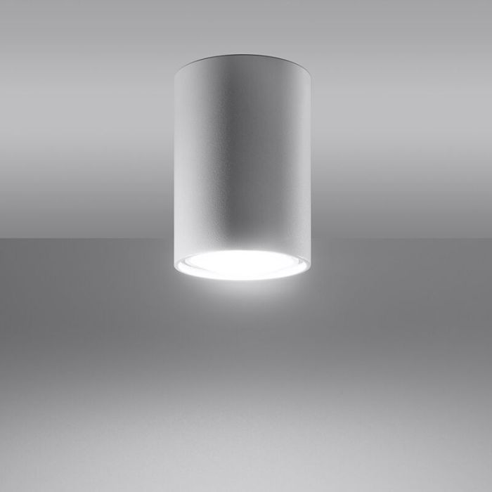 Aluminium surface mounted downlight white, Harley