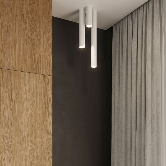 Aluminium surface mounted downlight white, Harley