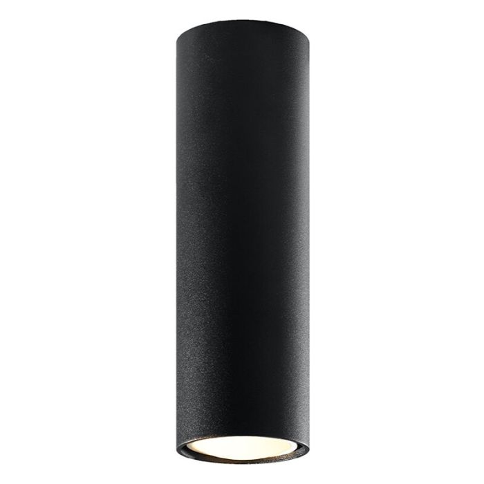 Aluminium surface mounted downlight black, Harley