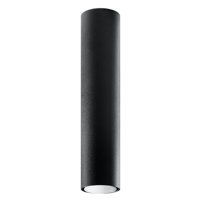 Aluminium surface mounted downlight black, Harley