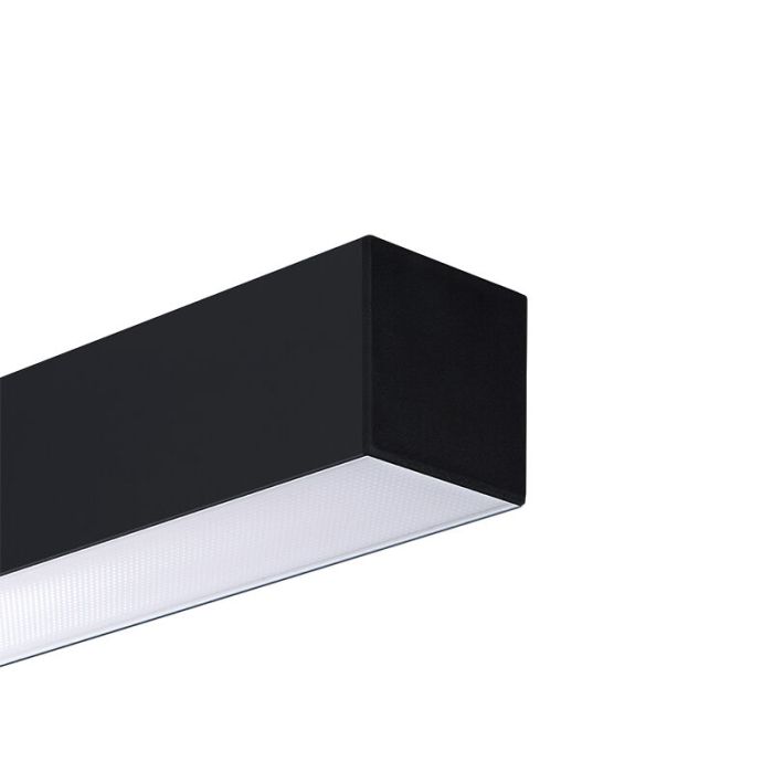 Aluminium wall light black, Mascha, 22W, 3000K LED