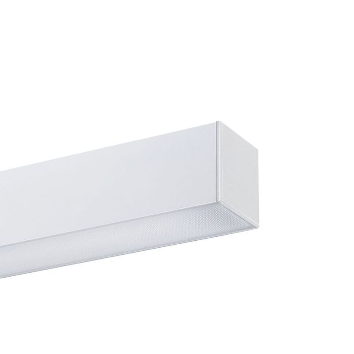 Aluminium ceiling light white, Mascha, 31W, 3000K LED