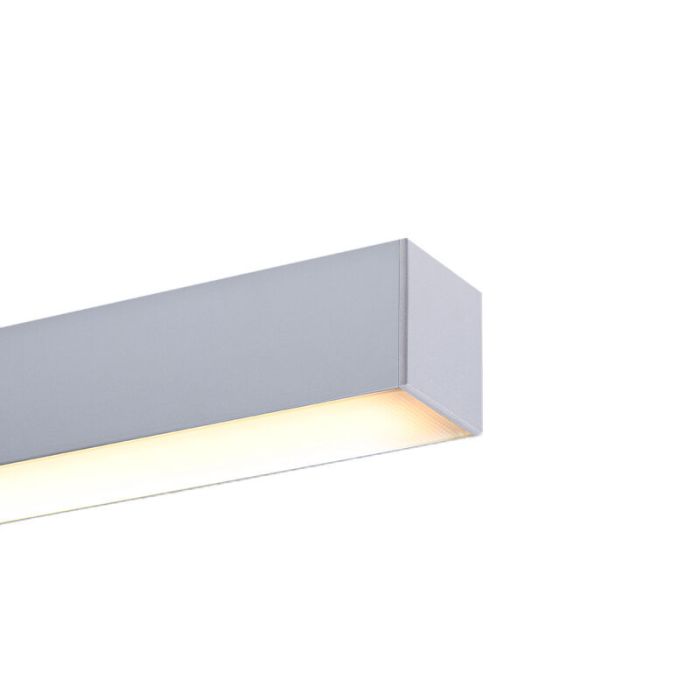 Aluminium ceiling light white, Mascha, 31W, 3000K LED