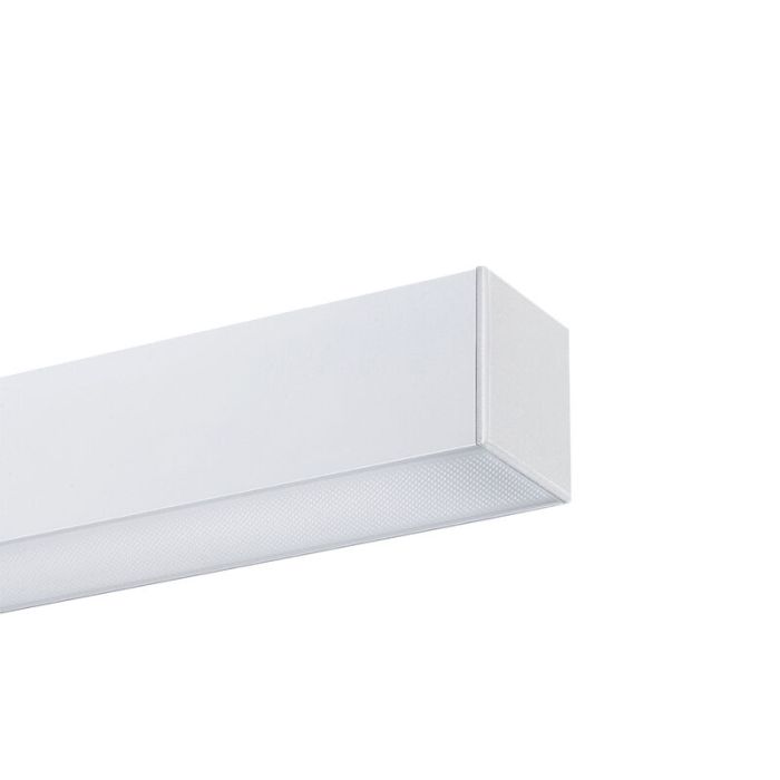 Aluminium ceiling light white, Mascha, 38W, 3000K LED
