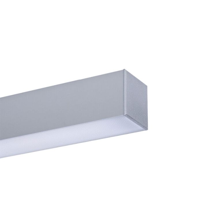 Aluminium ceiling light grey, Mascha, 38W, 3000K LED