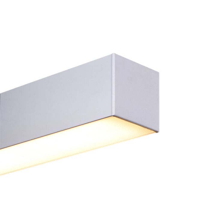 Aluminium wall light white, Mascha, 48W, 3000K LED