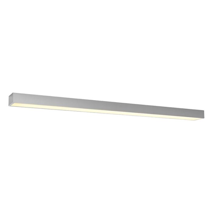 Aluminium ceiling light grey, Mascha, 48W, 3000K LED