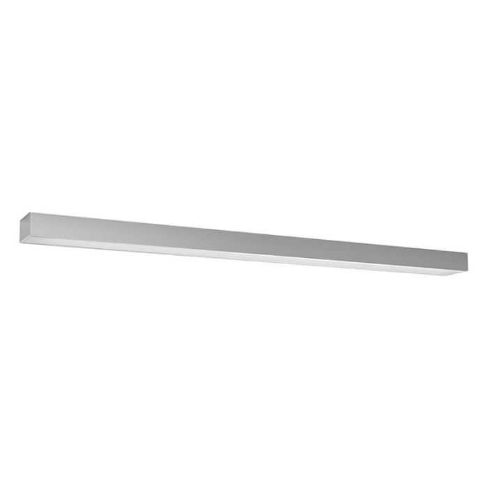 Aluminium ceiling light grey, Mascha, 48W, 3000K LED