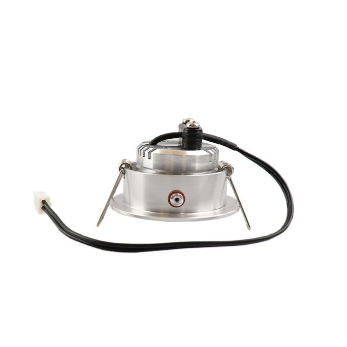2 adjustable porch spotlights Rona, IP44, with connection set and remote control, chrome