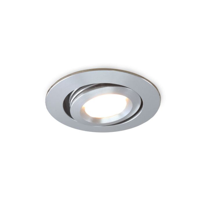 5 adjustable porch spotlights Rona, IP44, with connection set and remote control, chrome